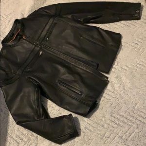 CLASSIC 100% leather  riding jacket 3X